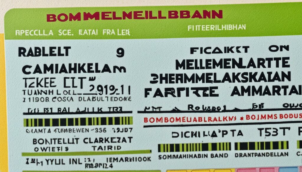 Bömmelbahn Fahrkarte