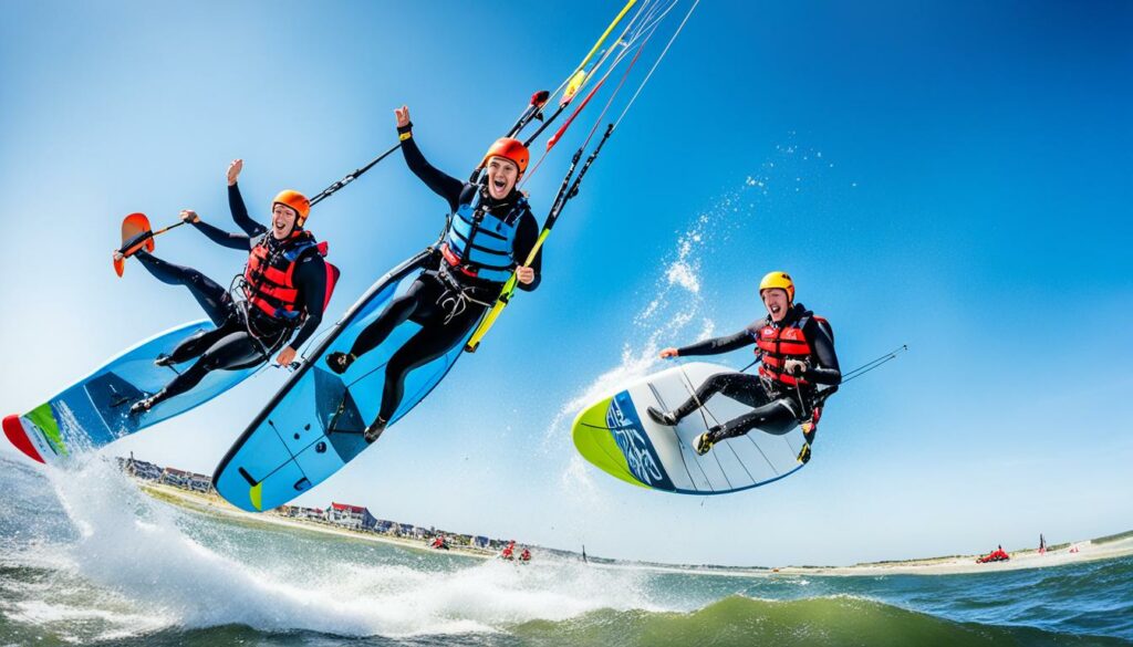 Perfekte Saison Wassersport Norderney