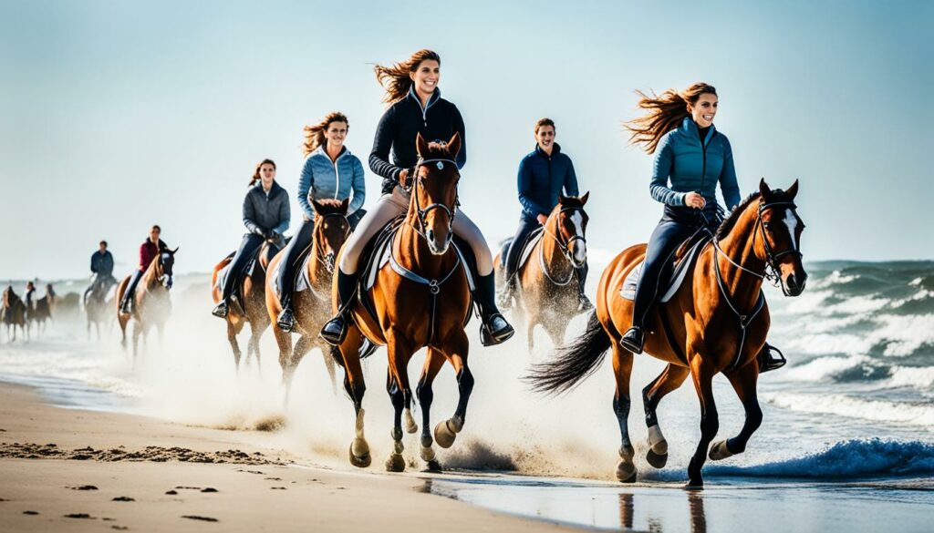 Strandritte auf Norderney