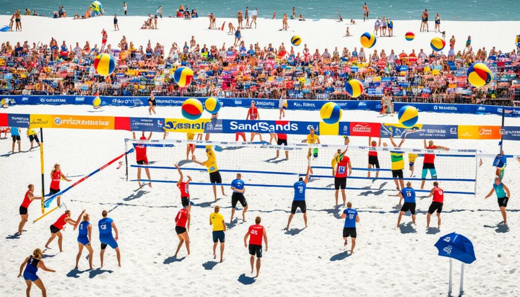 White Sands Festival Norderney Beachvolleyball