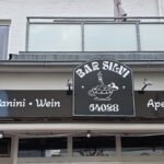 Bar Silvi 64028 Norderney: Italienische Aperitivo-Bar Bar Silvi 64028 Norderney – Schild in der Jann-Berghaus-Straße
