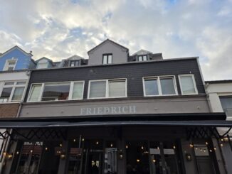 Friedrich Norderney – Fassade in der Friedrichstraße 18