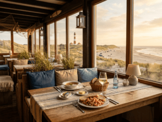 Oase The Beach Norderney: Strandlounge am Leuchtturm