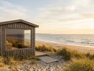 Strandsauna auf Norderney: Saunieren mit Meerblick